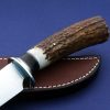 Mike Malosh Forged Elk Hunter Black Liner Custom Knife