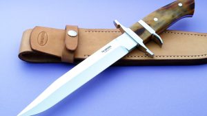 Tim Withers Custom made Big Bear Sub-hilt Fighter beautifully made with polished Stag