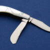Shadley 2 Blade Saddlehorn Slip Joint Folder with Pearl