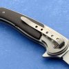 Les Voorhies Model 12 Custom Tactical Folder with smooth opening Signature model from Voorhies.