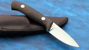 George Herron Model 3 Classic Hunter walnut full tapered tang Legendary Custom Knife Maker