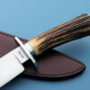 Mike Ruth Sr. Custom Forged Presentation Bowie Stag ABS Journeyman Smith