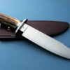 MIKE RUTH SR. FORGED STAG BOWIE - Image 2