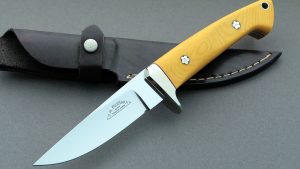Stanley Fujisaka Custom Knife maker Hunting Knife Vintage Hunter